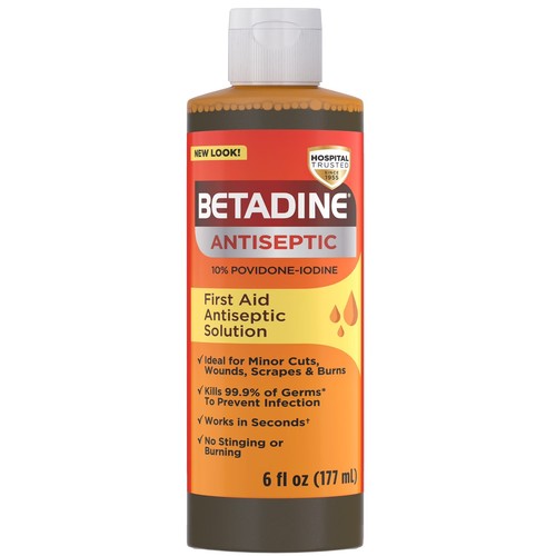 Betadine antiseptic first aid - betadine,