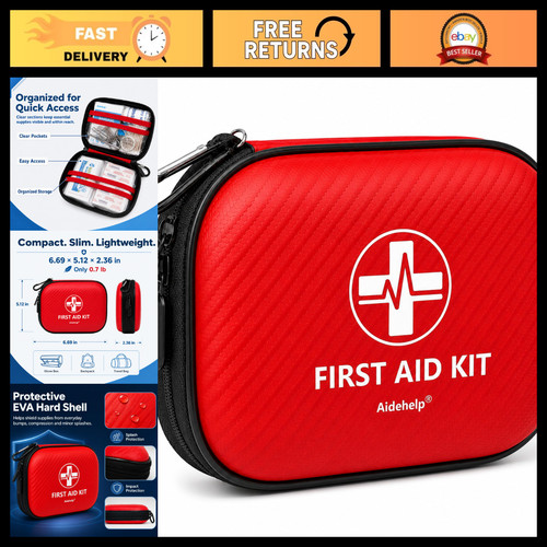 165 piece mini first aid - aid, kit